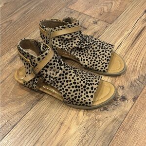 Blowfish- Leopard Print Open-Toe Sandals